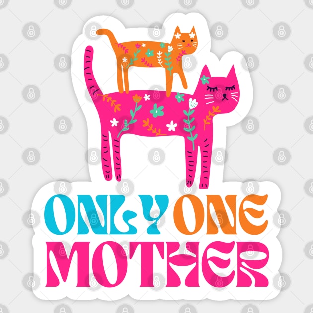 Only One Mother Design Sticker by Nutrignz